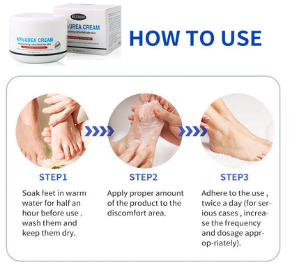 40% Urea Repair Cream: Fast Relief for Dry, Cracked Skin & Calluses