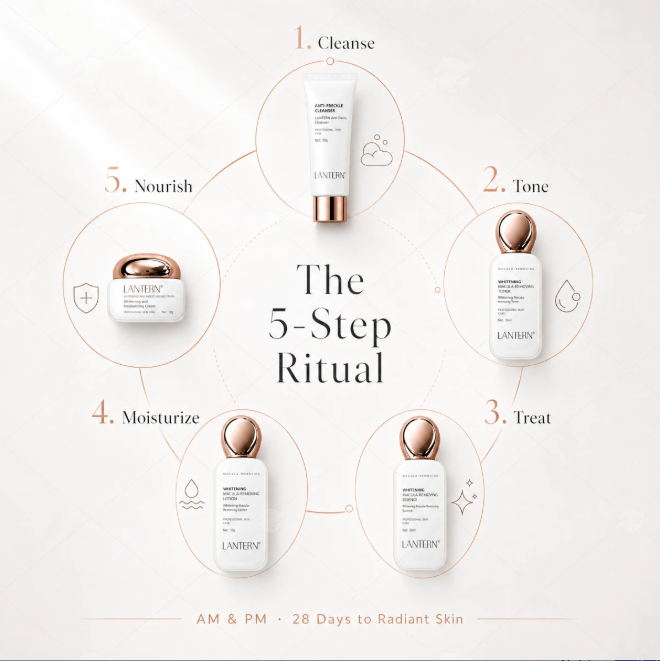 Spot Removal And Whitening Essence Set
