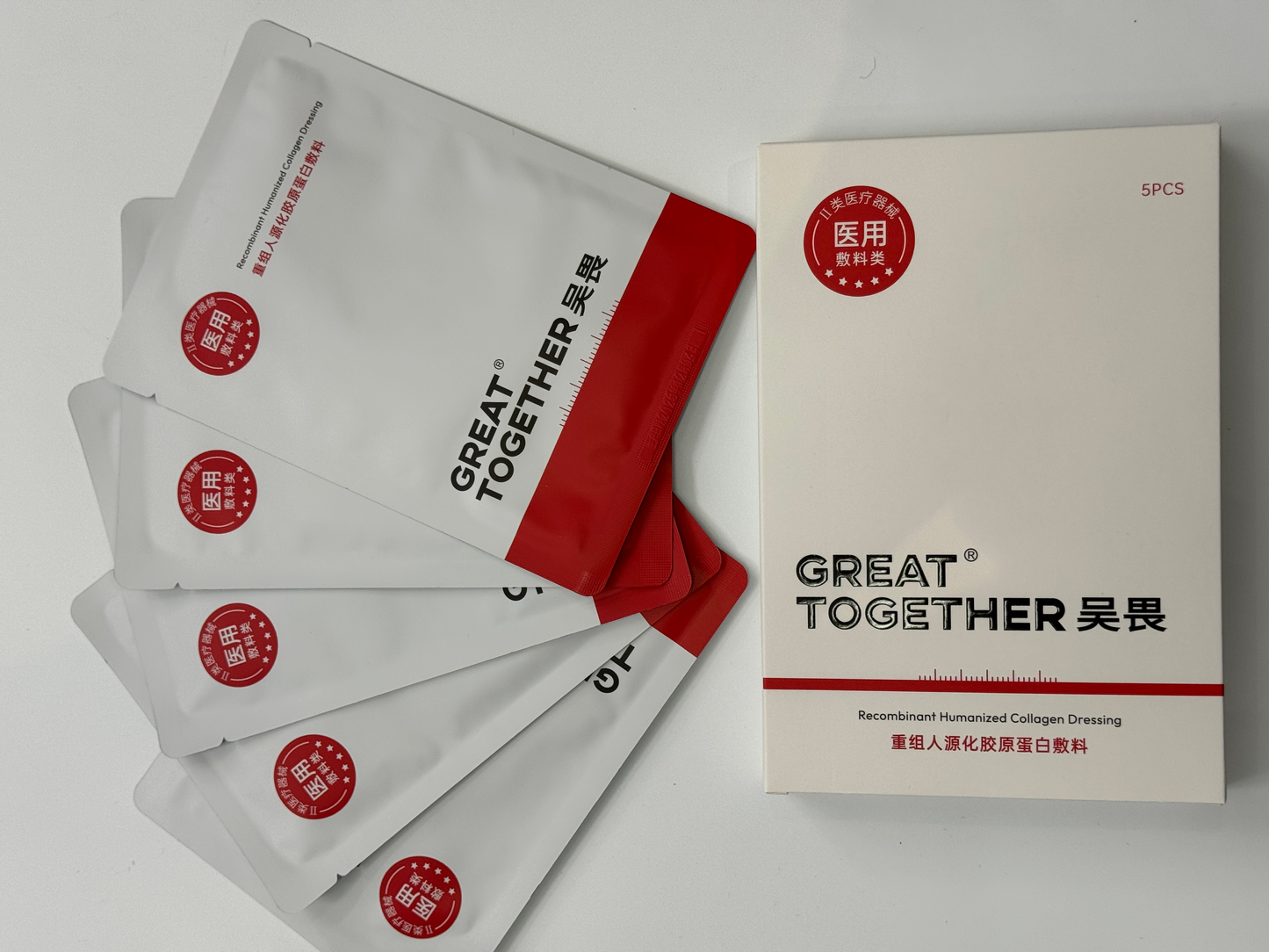 Recombinant Humanized Collagen Dressing