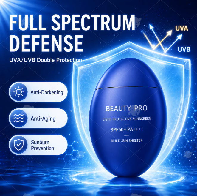 Lightweight UV Defense Sunscreen Lotion